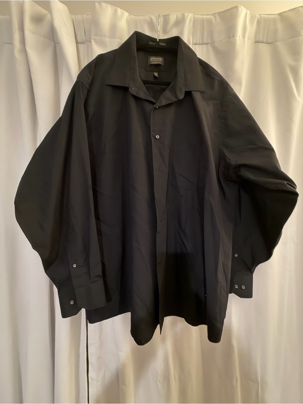 Arrow Men’s Black Lightweight Shirt Jacket